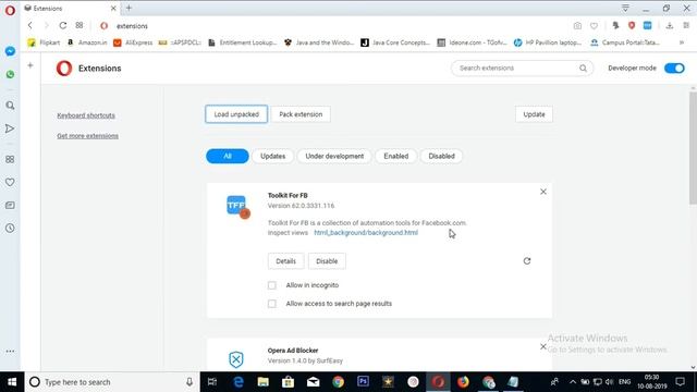 Tool Kit for Facebook download Issue Solved | How to add TFF extension in chrome | opera смотреть онлайн