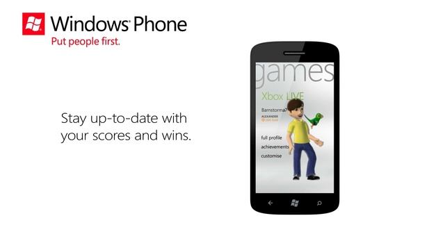 Xbox Live on Windows Phone 7 смотреть онлайн