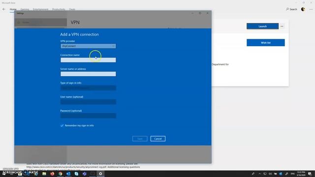 Cisco Any Connect on Windows 10 смотреть онлайн