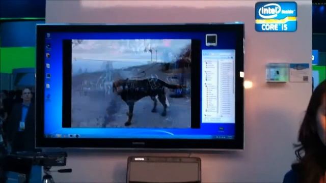 ArcSoft TotalMedia Theatre 5 at Intel booth, CES2011 смотреть онлайн