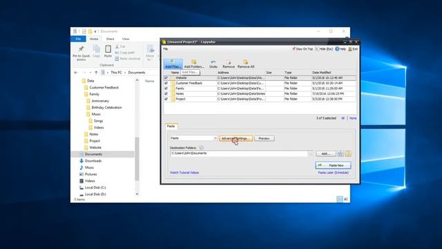 Windows: Silently copy files and also generate error logs using Copywhiz смотреть онлайн