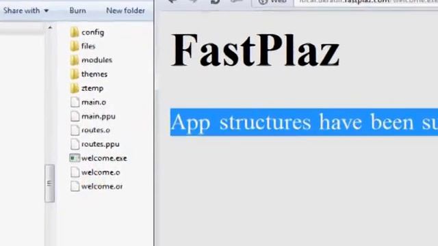 FastPlaz - Create New Application смотреть онлайн