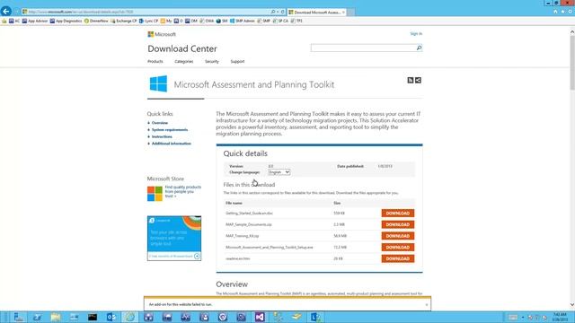 1 - Downloading the Microsoft MAP Toolkit Version 8.0 смотреть онлайн