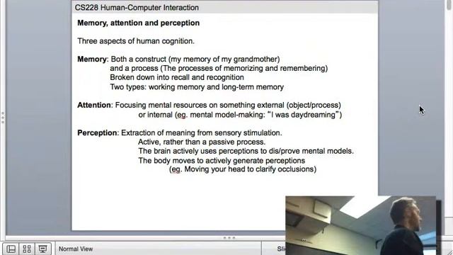 Human Computer Interaction Class, Lecture 10 of 27 смотреть онлайн