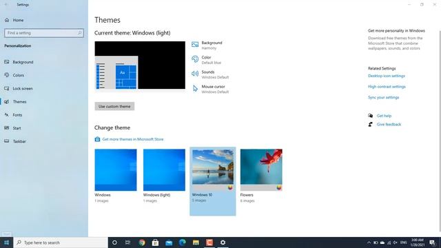 How to change windows 10 light (classic) and high contrast theme смотреть онлайн