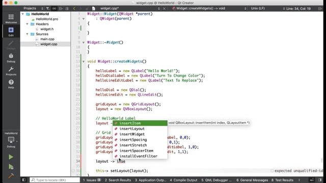 Qt5 C++ Beginner Tutorial 1 - Hello World смотреть онлайн