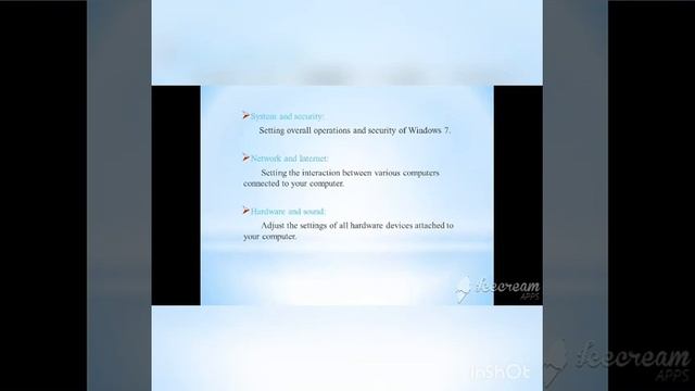 Windows 7-The control panel in English смотреть онлайн