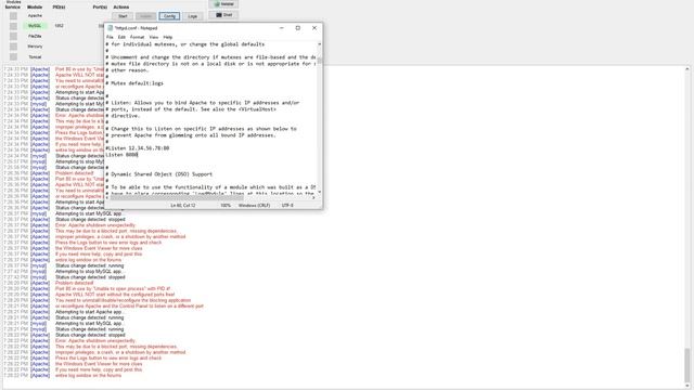 xampp apache not starting | XAMPP Not working at Localhost ? Problem solved | Port Issue Fixed смотреть онлайн