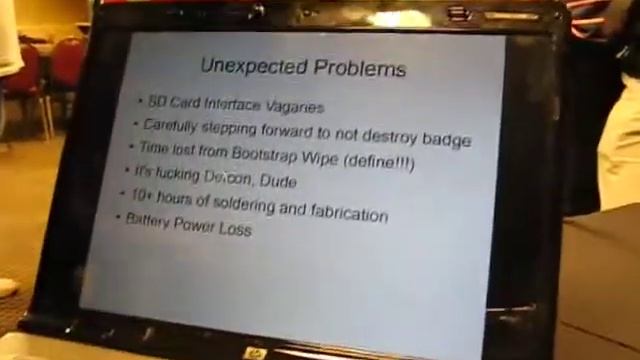 DC17 Badge Hack: BBBS (Badge Bulletin Board System) смотреть онлайн