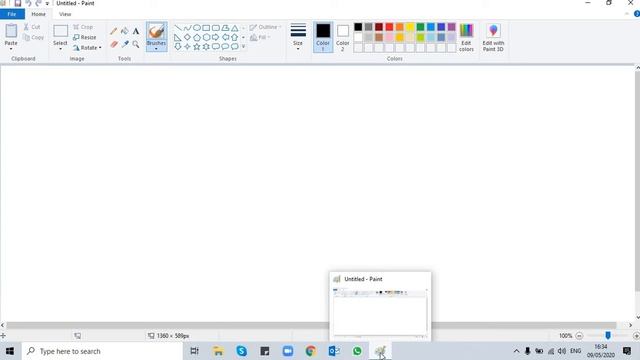 How to get ms paint back to windows 10 (in Hindi) смотреть онлайн