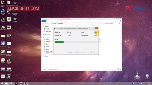 HP Envy 700 - Kecepatan Ekstrak File 7zip смотреть онлайн