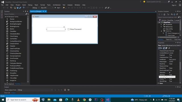 How to make Show Password Checkbox using C# windows form application using Visual Studio смотреть онлайн