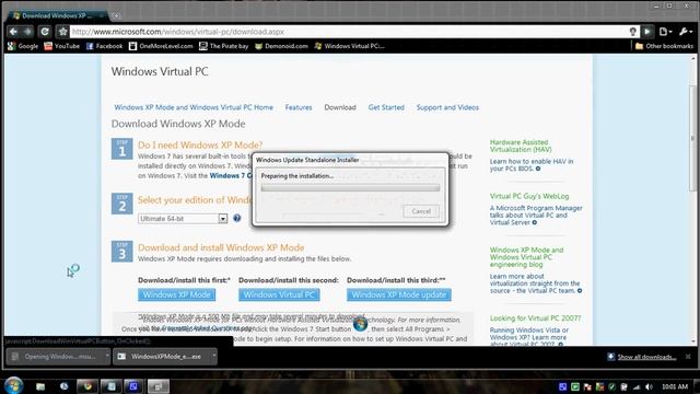 How To Install Windows XP Mode смотреть онлайн