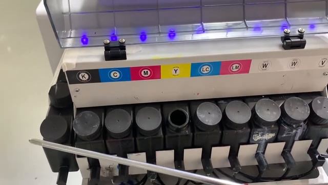 How to stir the inks in ink tank manually on NC-UV0609PEIII uv printer? смотреть онлайн