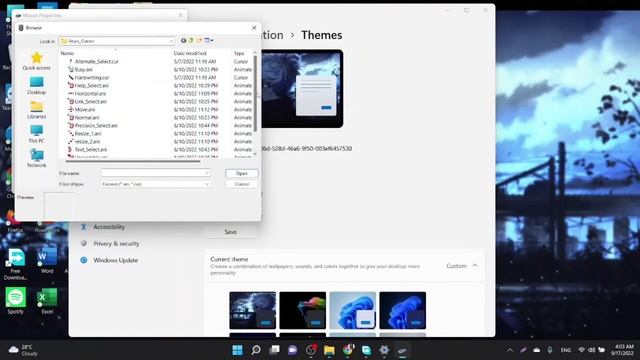 How to Change your mouse cursor in windows 11 in bangla | How to use Anya Forger Cursor in bangla. смотреть онлайн