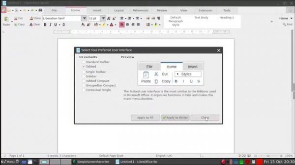 Puppy Linux: Install LibreOffice