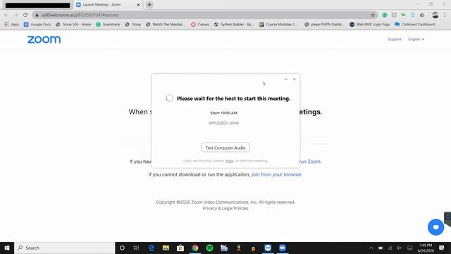 (Windows) How to Log In to your Zoom Appointment (if Zoom is already Installed) смотреть онлайн