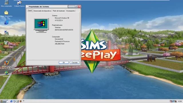 Windows 98 Second Edition (Portuguese) in VMWare Workstation! смотреть онлайн