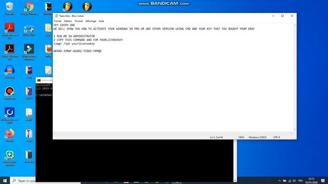 HOW TO ACTIVATE WINDOWS 10 PRO USING CMD смотреть онлайн