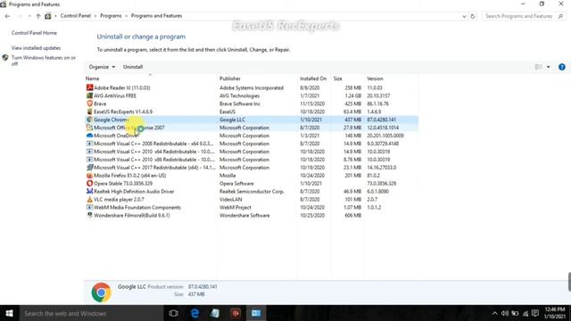 Apne Computer Me Google Chrome Uninstall Kaise Kare || Web Tricks ||