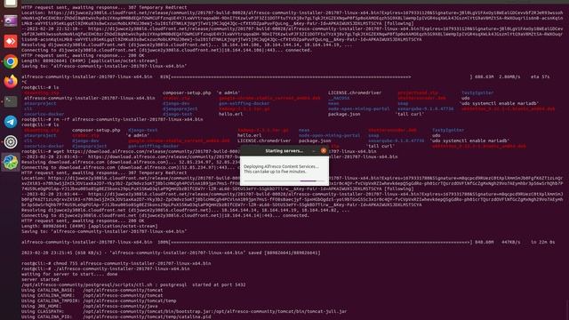 I will Install Alfresco Related Services On Linux смотреть онлайн