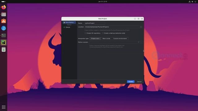 How To Install PyCharm Python IDE On Ubuntu | PyCharm Community Edition смотреть онлайн