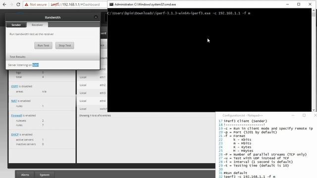 QC Ubiquiti EdgeMAX - Speed Testing Bandwidth with the Bandwidth Tool смотреть онлайн