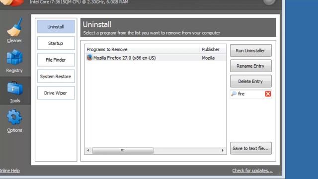 CCleaner Professional: Managing Installed Programs смотреть онлайн