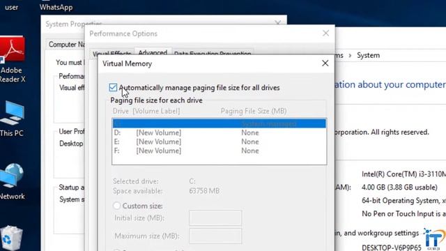 How to Increase Virtual Memory on Windows 10 / 11 in Hindi | Make Windows 10 Faster смотреть онлайн