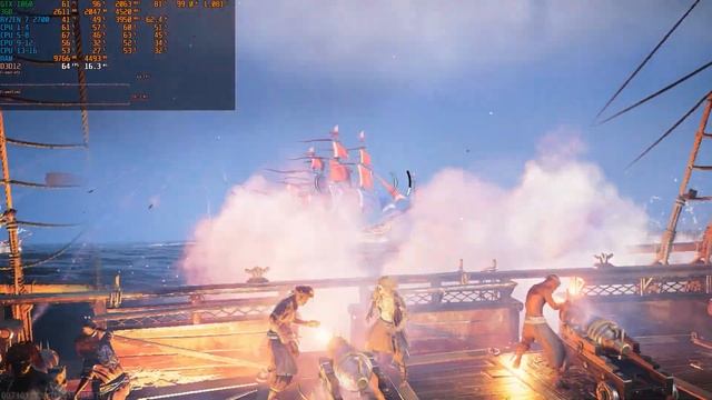 Skull and Bones Open Beta on a GTX 1060 #ubisoftpartner смотреть онлайн