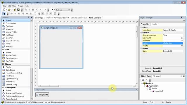 Visual xHarbour - 1.5 - ImageList смотреть онлайн