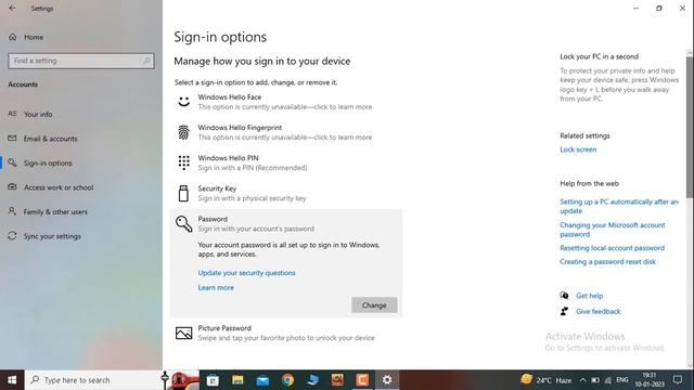 How to set password in computer | How to change password in windows 10 | Password смотреть онлайн