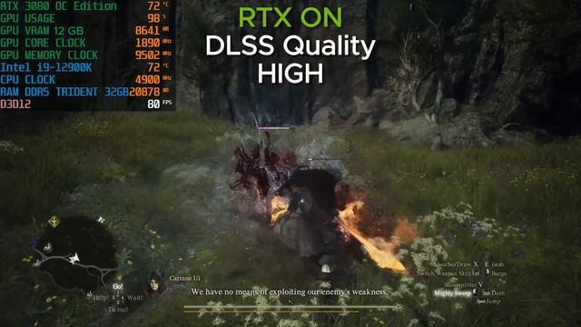 Dragon's Dogma 2 | RTX 3080 OC | i9-12900k | RTX ON/OFF + DLSS Quality + High Setting | PC Benchmar смотреть онлайн