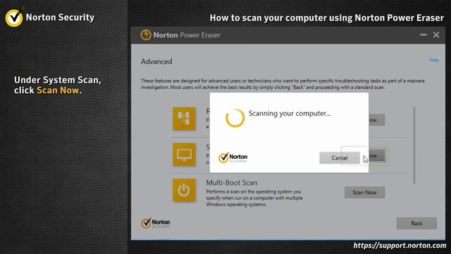 How to run a Norton Power Eraser computer scan in Norton Security смотреть онлайн