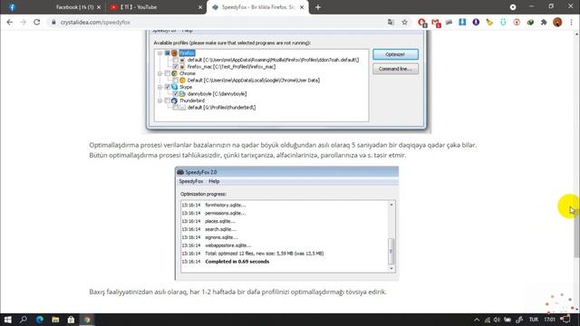 SpeedyFox – Brauzerləri Surətləndirən Proqram смотреть онлайн