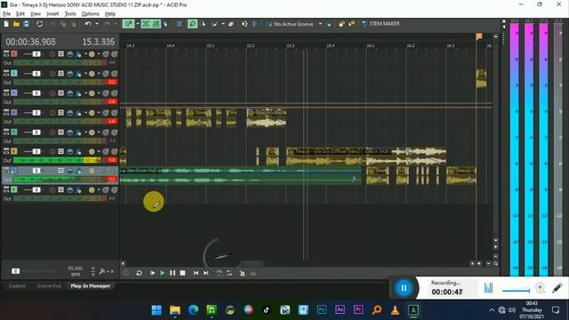 Gra - Timaya X Dj Henzoo Sony Acid Music Studio 11 ON (Windows 11) смотреть онлайн