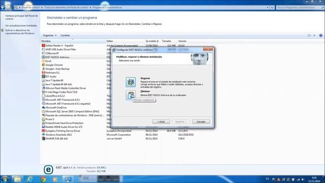 Como Desinstalar NOD32 Antivirus смотреть онлайн
