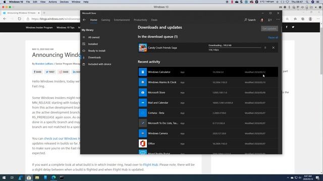Windows 10 Insider Preview 19628 смотреть онлайн