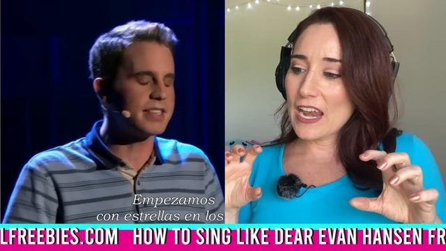 Singing Teacher Reacts Waving Through A Window - Ben Platt | WOW! He was... in the movie! смотреть онлайн
