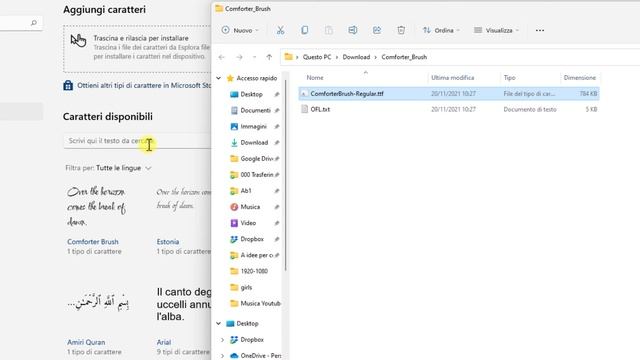 Come e da dove installare nuovi font in Windows 11 смотреть онлайн