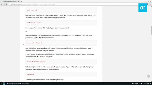 How to preview fonts in the command line on Linux смотреть онлайн