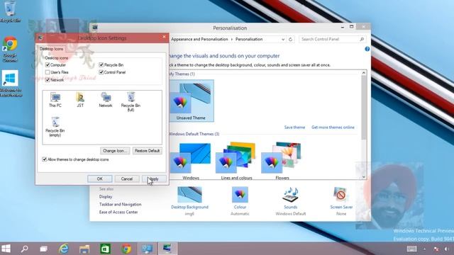 ✅ How to change Windows 10 Desktop Icons in Hindi смотреть онлайн