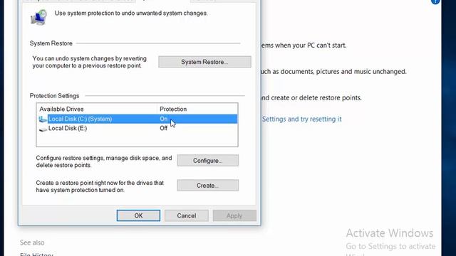 how to setup recovery restore points in windows 10 смотреть онлайн