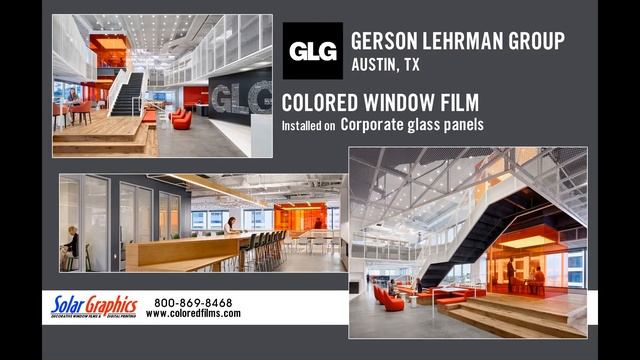 Solar Graphics Decorative Colored Window Films & Digital Prints смотреть онлайн