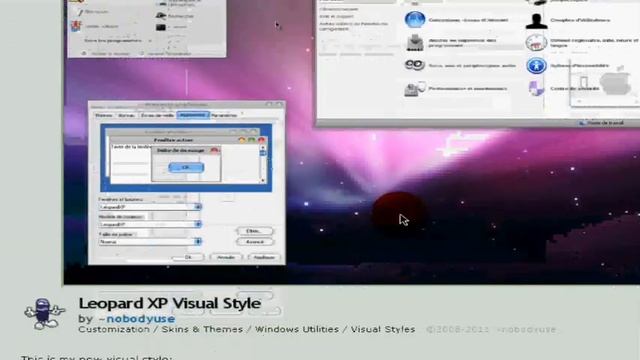 How to install mac os theme on xp(Vista?)(leopard) смотреть онлайн