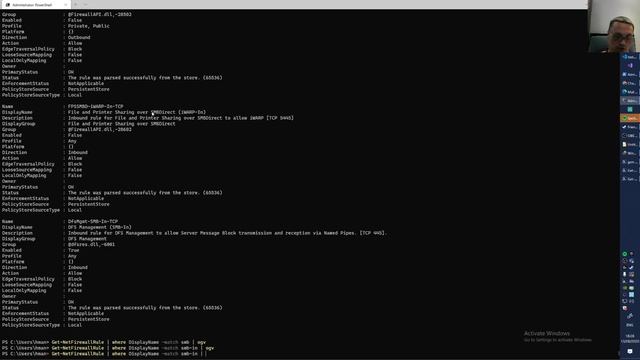 PowerShell S1E45 (Enable/Disable FW rule) смотреть онлайн