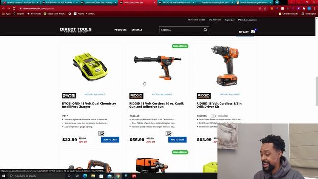 Direct Tools Outlet Holiday Tool Deals | Ryobi Tire Inflator смотреть онлайн