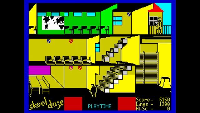 Skool Daze (ZX Spectrum) смотреть онлайн