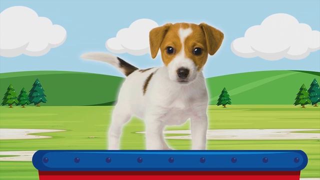 Поезд животных - детская песенка от Левий Лев. смотреть онлайн