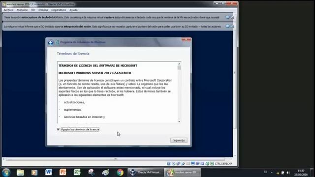 Como instalar windows server 2012 con virtual box смотреть онлайн